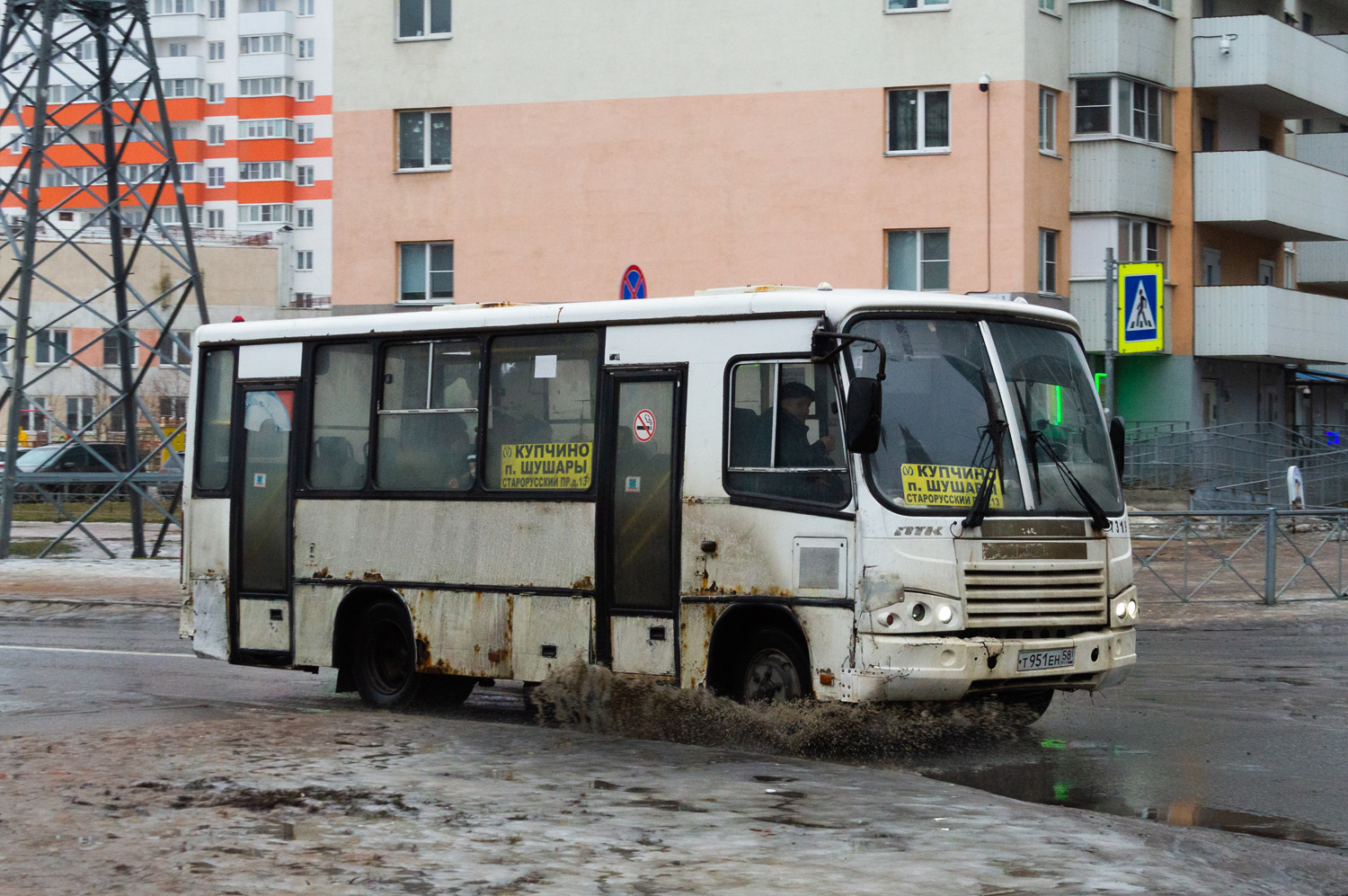 Санкт-Петербург, ПАЗ-320402-05 № Т 951 ЕН 58