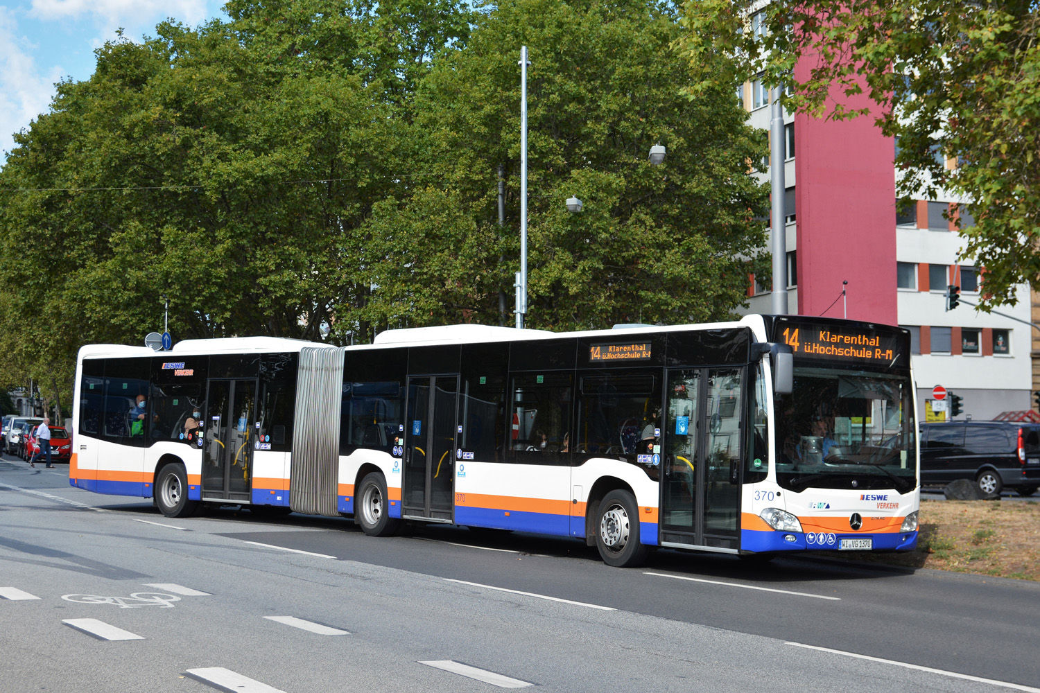 Гессен, Mercedes-Benz Citaro C2 G № 370 Гессен, Mercedes-Benz Citaro C2 G № 370