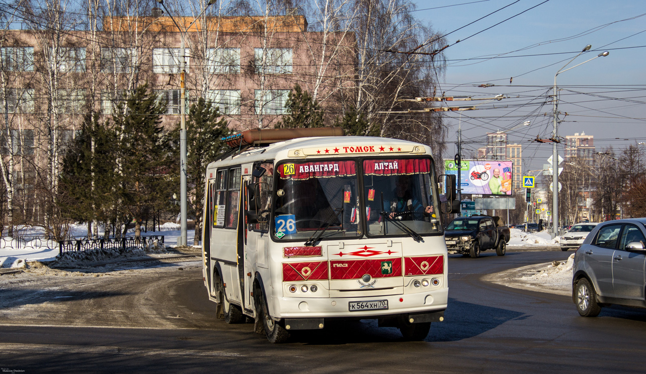 Томская область, ПАЗ-32054 № К 564 ХН 70