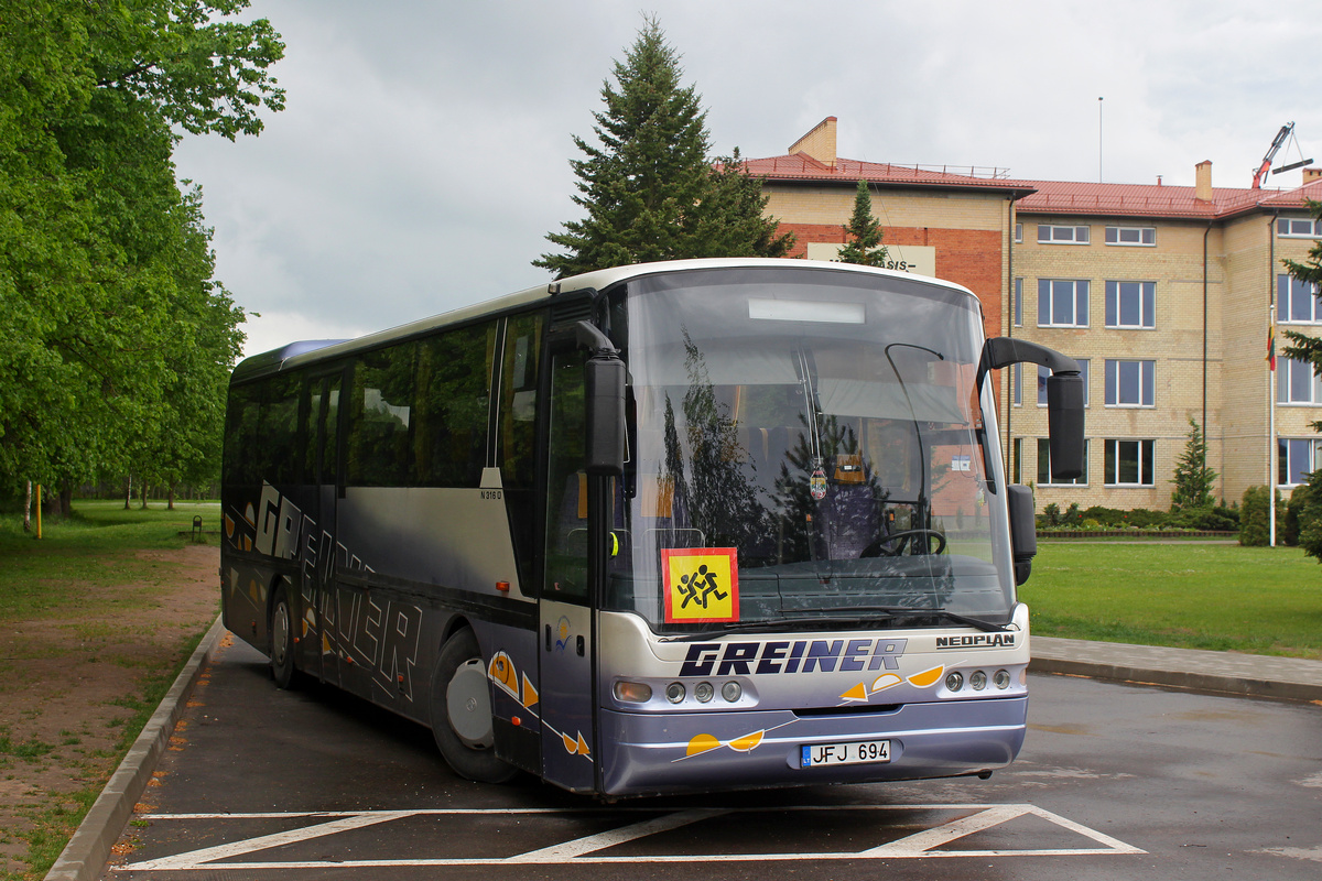 Lietuva, Neoplan N316U Euroliner № JFJ 694