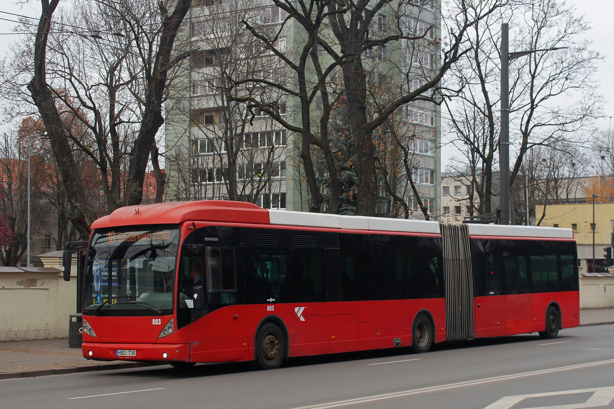 Литва, Van Hool New AG300 № 803