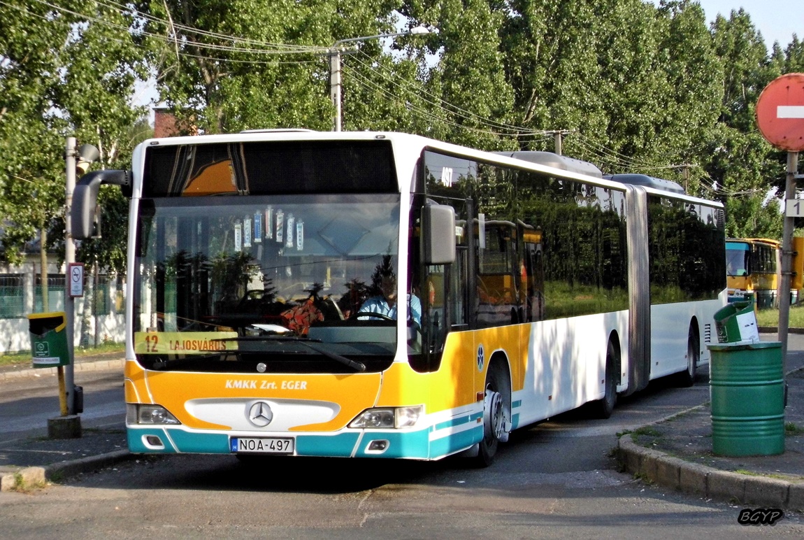 Венгрия, Mercedes-Benz O530GÜ Citaro facelift GÜ № NOA-497