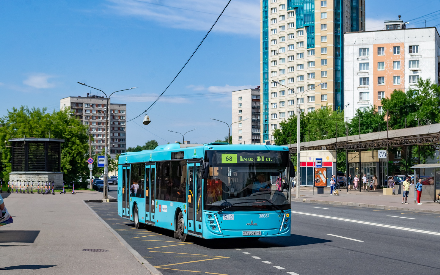 Sankt Petersburg, MAZ-203.945 Nr 38082