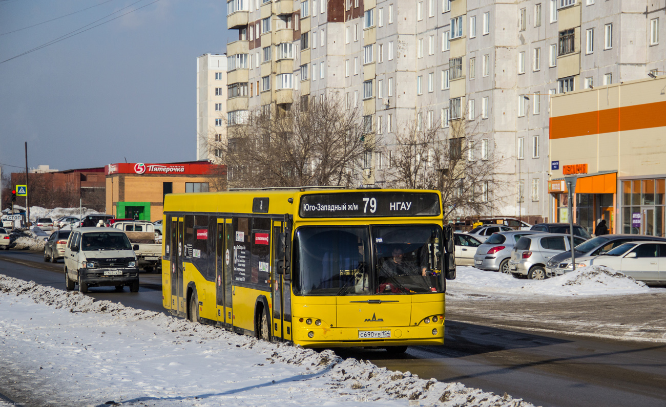 Новосибирская область, МАЗ-103.469 № С 690 УВ 154