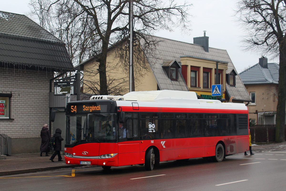 Литва, Solaris Urbino III 12 CNG № 782