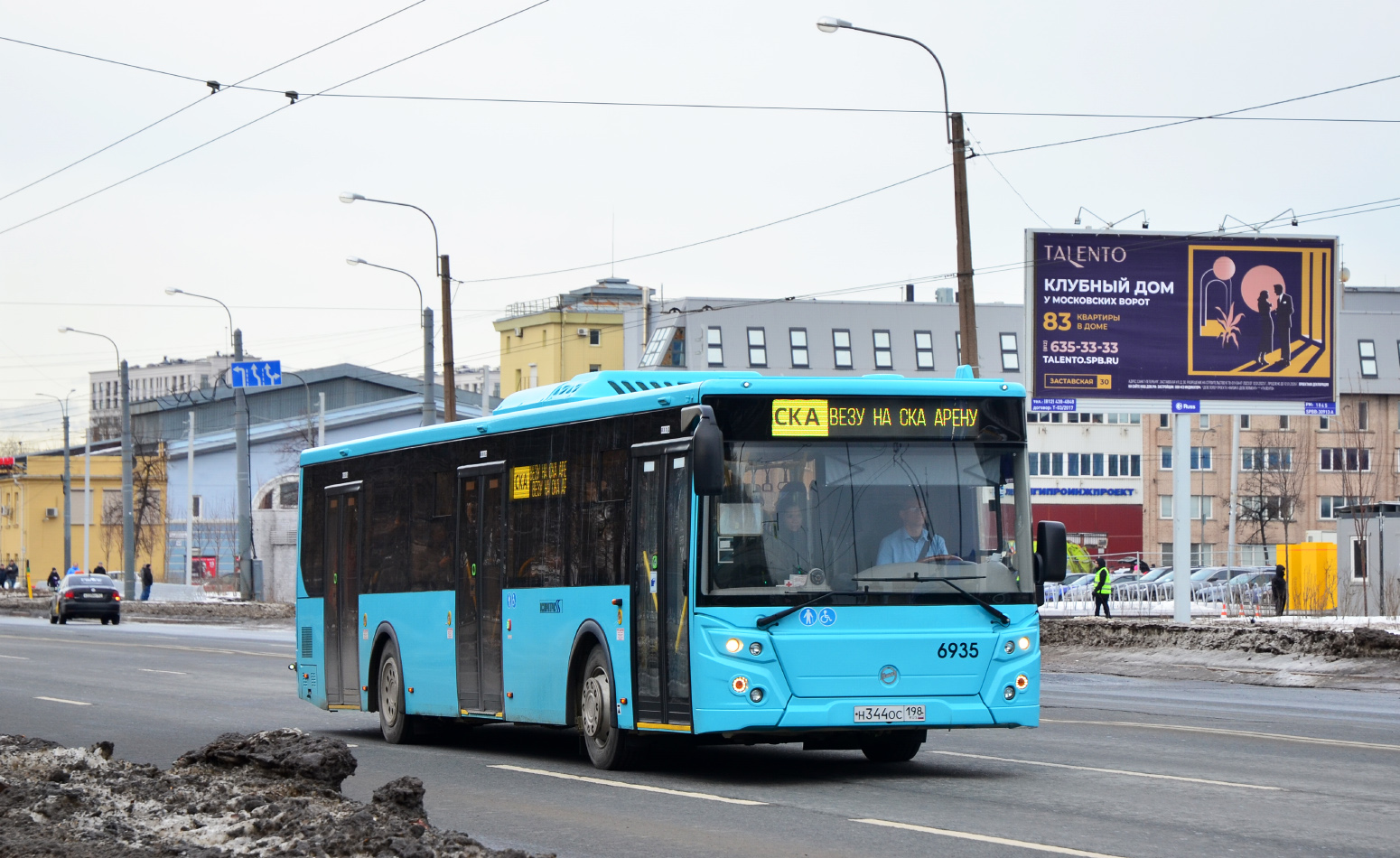 Санкт-Петербург, ЛиАЗ-5292.65 № 6935