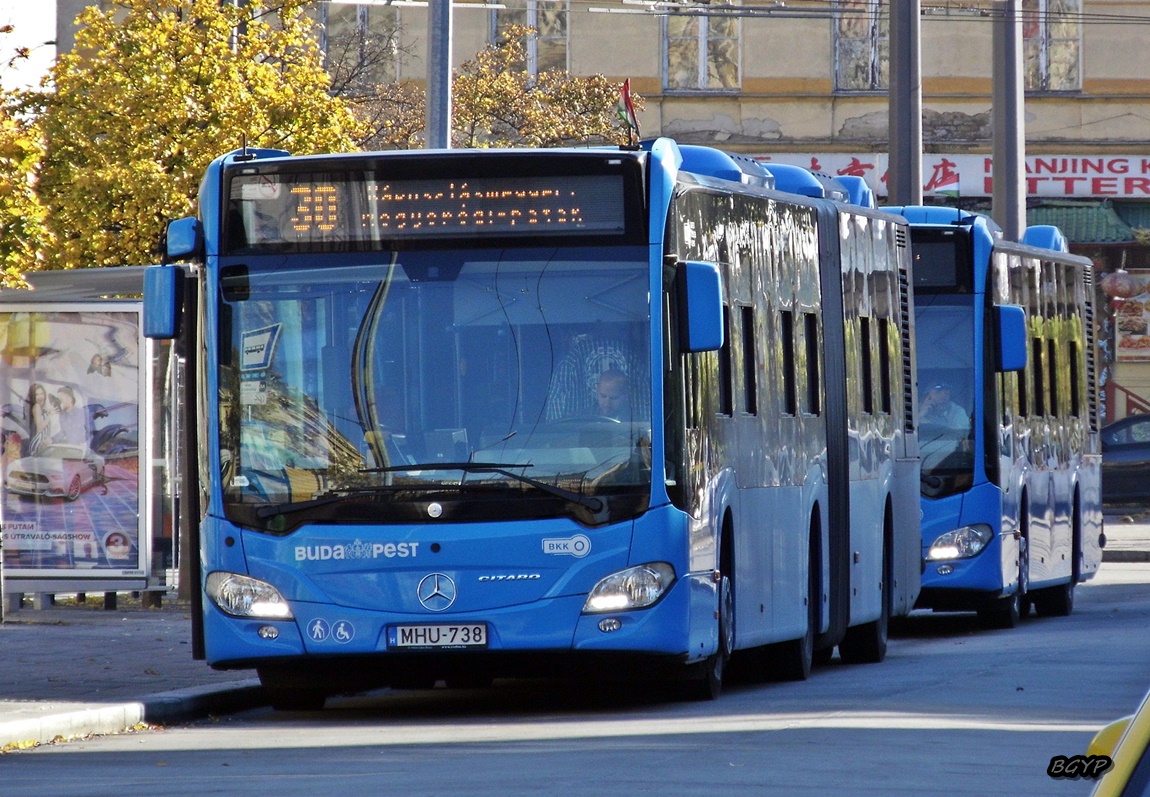 Vengrija, Mercedes-Benz Citaro C2 G Nr. MHU-738