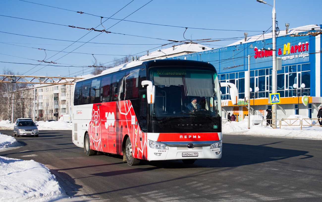 Пермский край, Yutong ZK6122H9 № О 404 НО 159