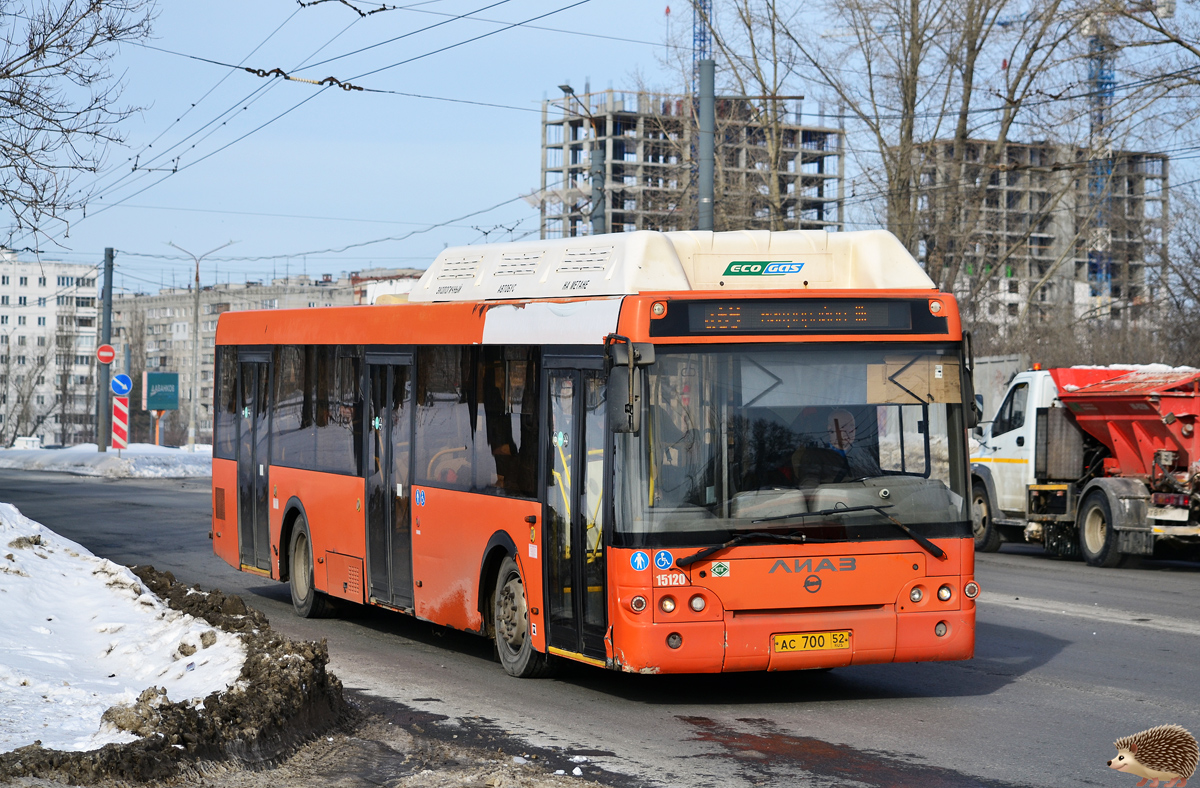 Нижегородская область, ЛиАЗ-5292.67 (CNG) № 15120