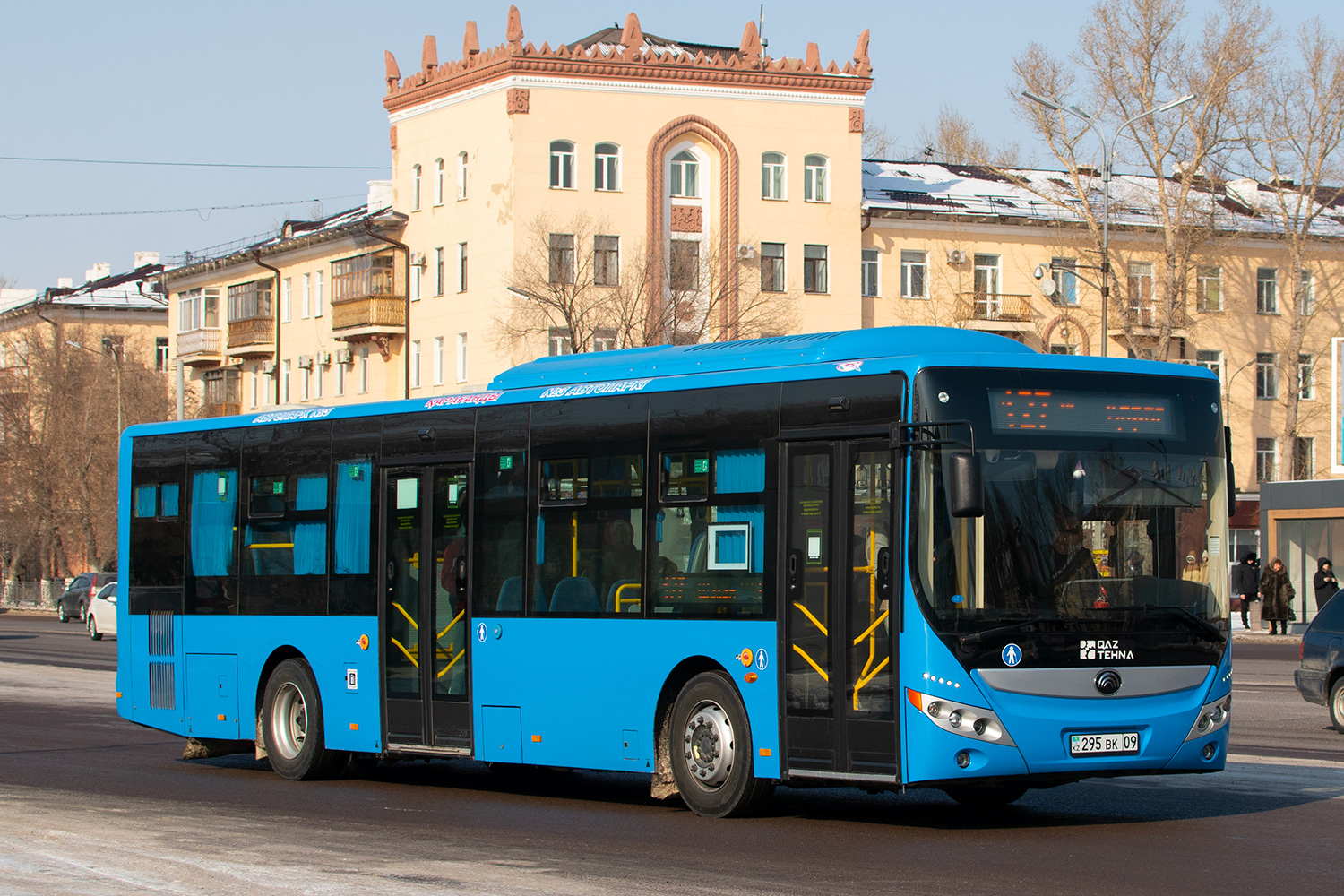 Карагандинская область, Yutong ZK6118HGA (QazTehna) № 295 BK 09