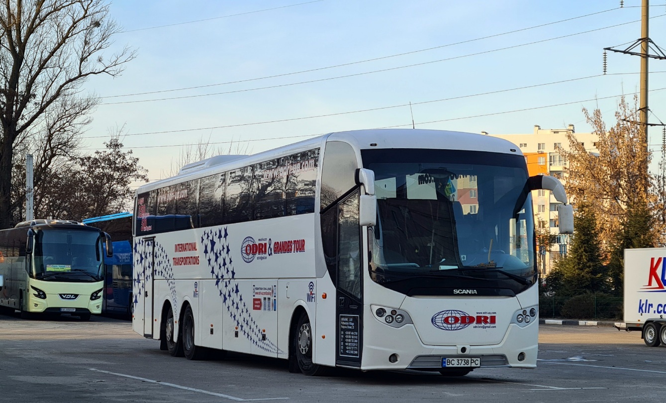 Lvov region, Scania OmniExpress 360 Nr. BC 3738 PC