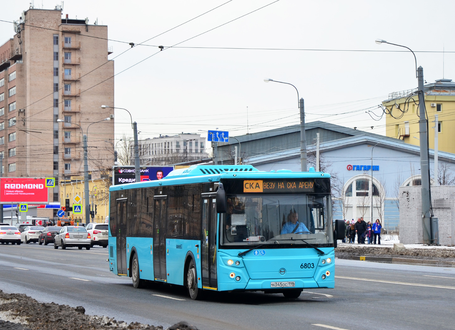 Санкт-Петербург, ЛиАЗ-5292.65 № 6803