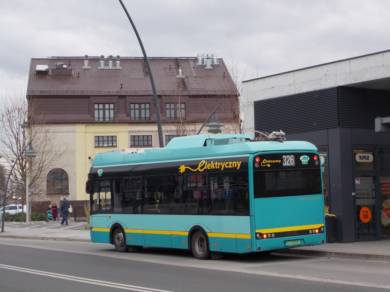 Польша, Solaris Urbino III 8.9 LE electric № 338