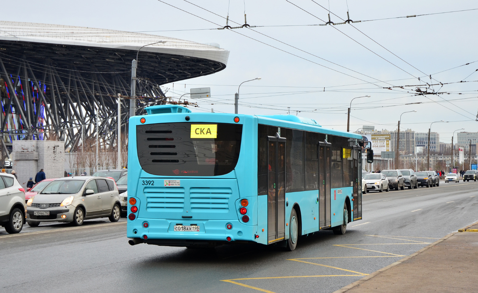 Санкт-Петербург, Volgabus-5270.02 № 3392 Санкт-Петербург, Volgabus-5270.02 № 3392