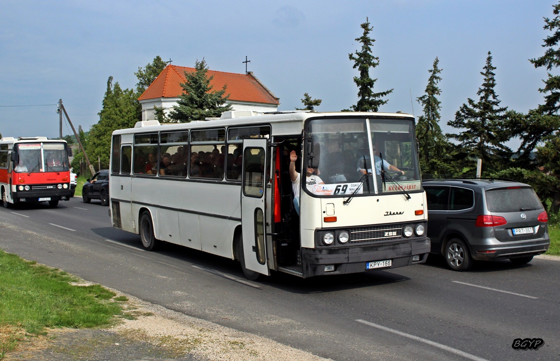 Венгрия, Ikarus 256.75 № KPY-166; Венгрия — III. Nemzetközi Ikarus Találkozó, Tapolca (2022)