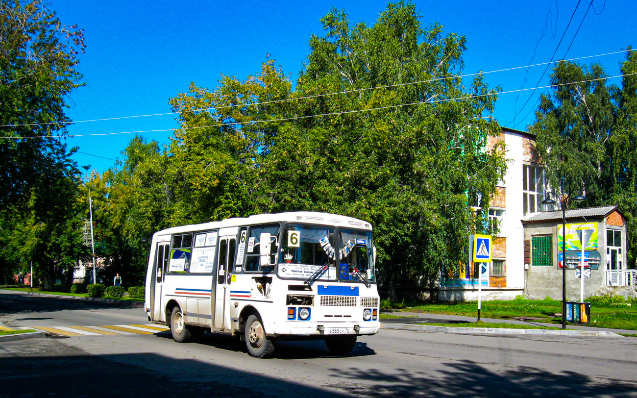 Томская область, ПАЗ-32054 № Е 565 СУ 70