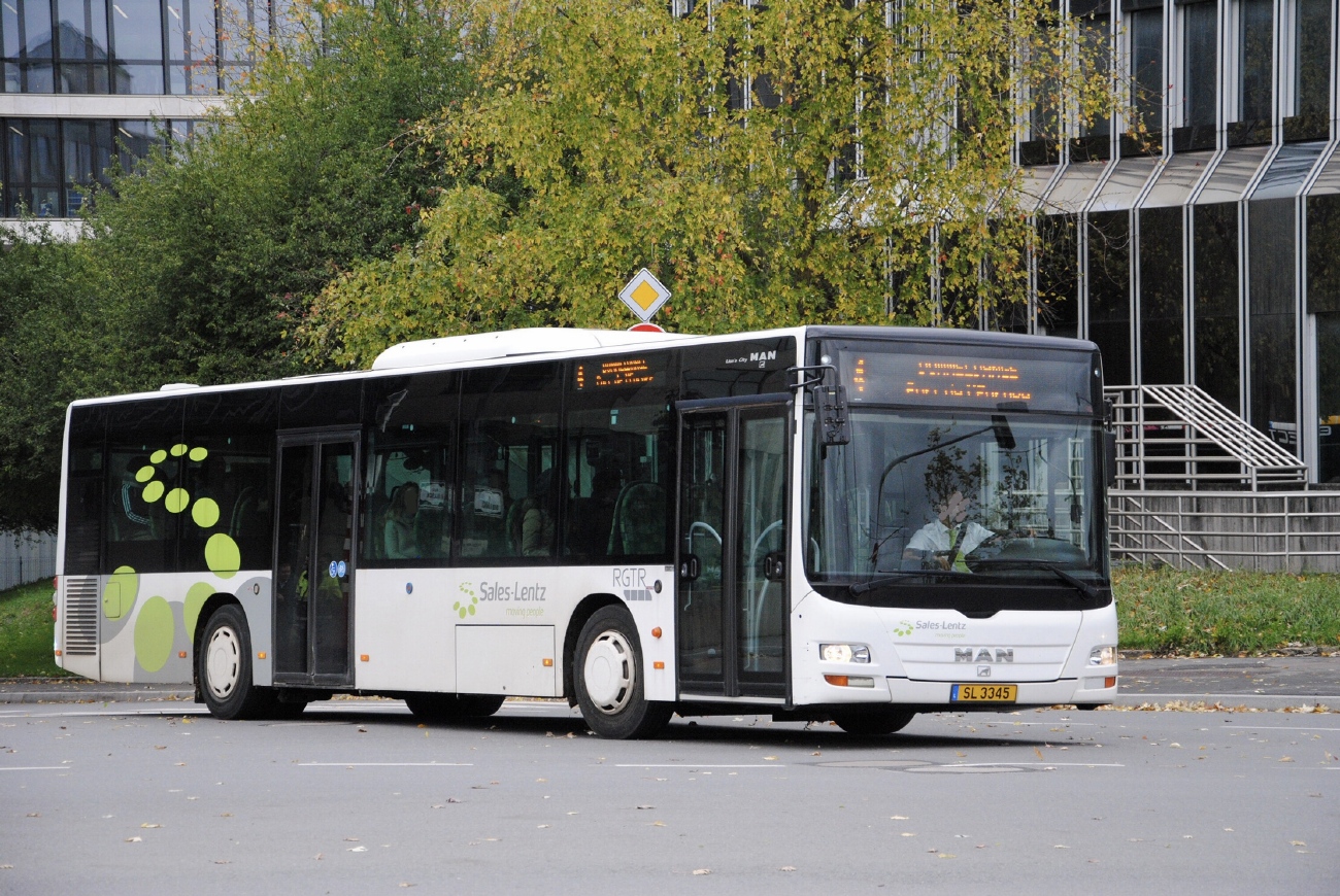 Люксембург, MAN A20 Lion's City Ü NÜ283 № SL 3345 Люксембург, MAN A20 Lion's City Ü NÜ283 № SL 3345