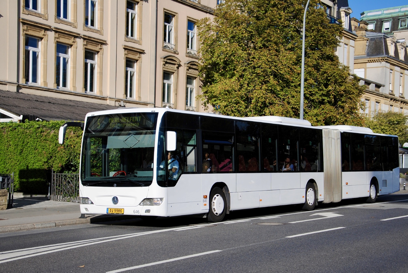 Люксембург, Mercedes-Benz O530GÜ Citaro facelift GÜ № 646