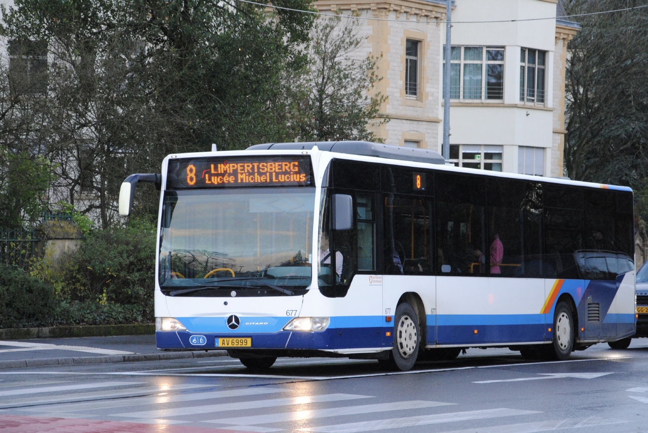 Люксембург, Mercedes-Benz O530 Citaro facelift № 677