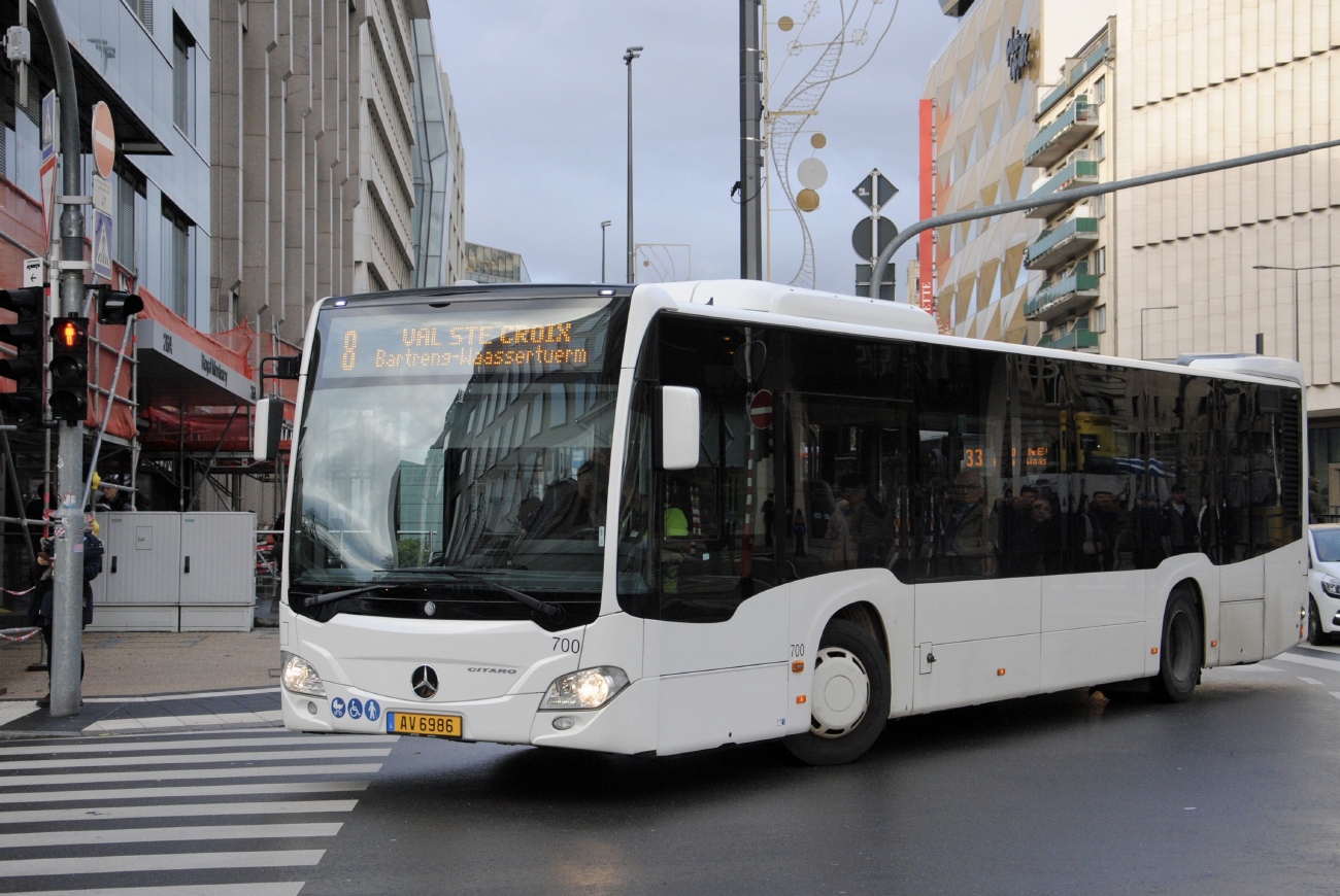 Lucembursko, Mercedes-Benz Citaro C2 Ü č. 700