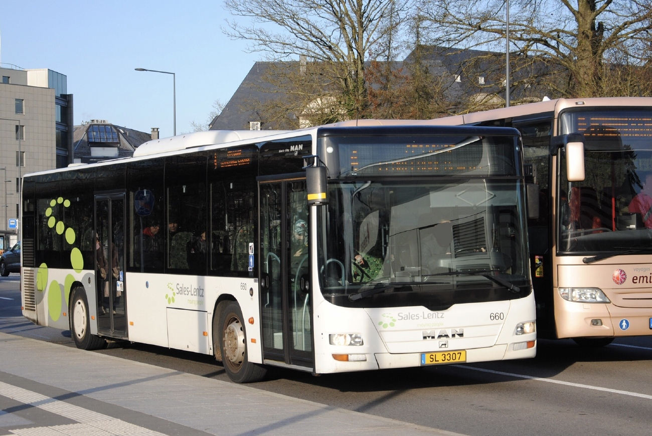 Люксембург, MAN A20 Lion's City Ü NÜ323 № 660