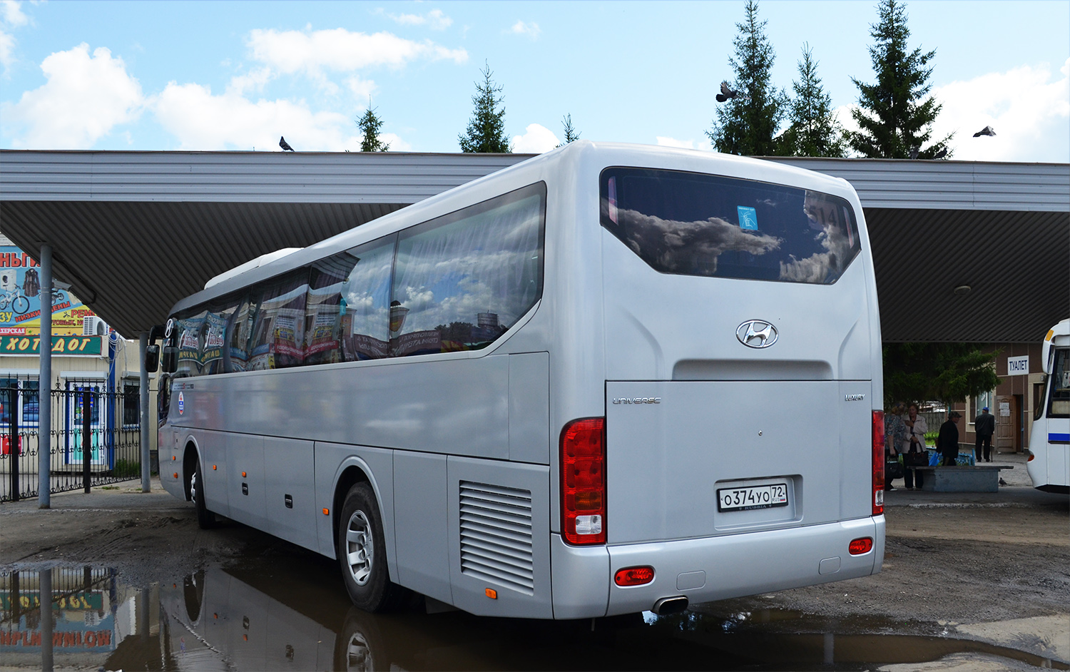 Тюменская область, Hyundai Universe Space Luxury № О 374 УО 72 Тюменская область, Hyundai Universe Space Luxury № О 374 УО 72
