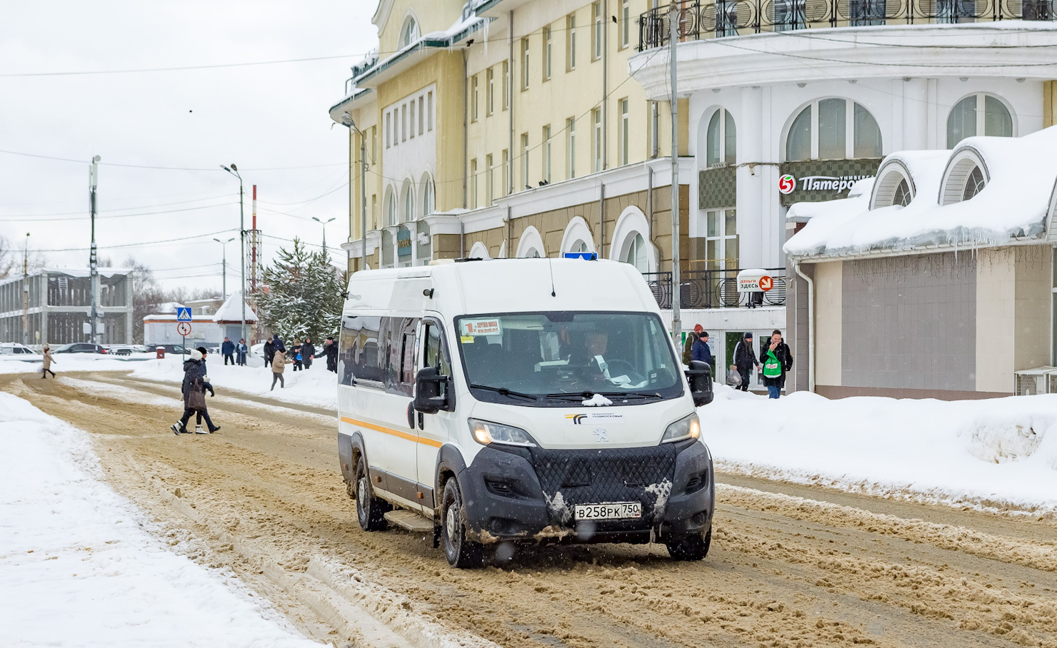 Московская область, Автодом-21080* (Peugeot Boxer) № В 258 РК 750