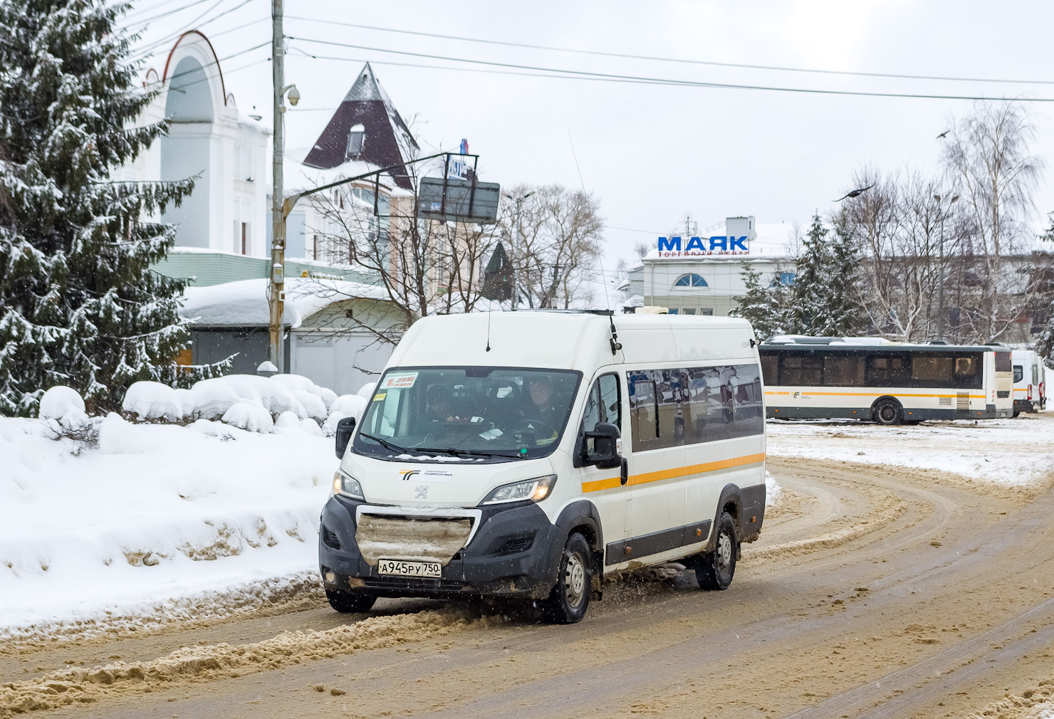 Московская область, Автодом-21080* (Peugeot Boxer) № А 945 РУ 750