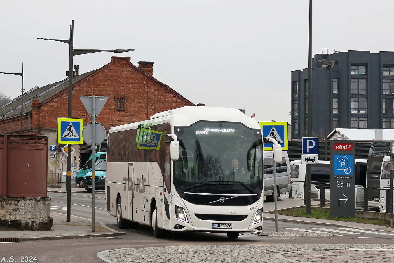 Литва, Volvo 9700 (2018) № 124