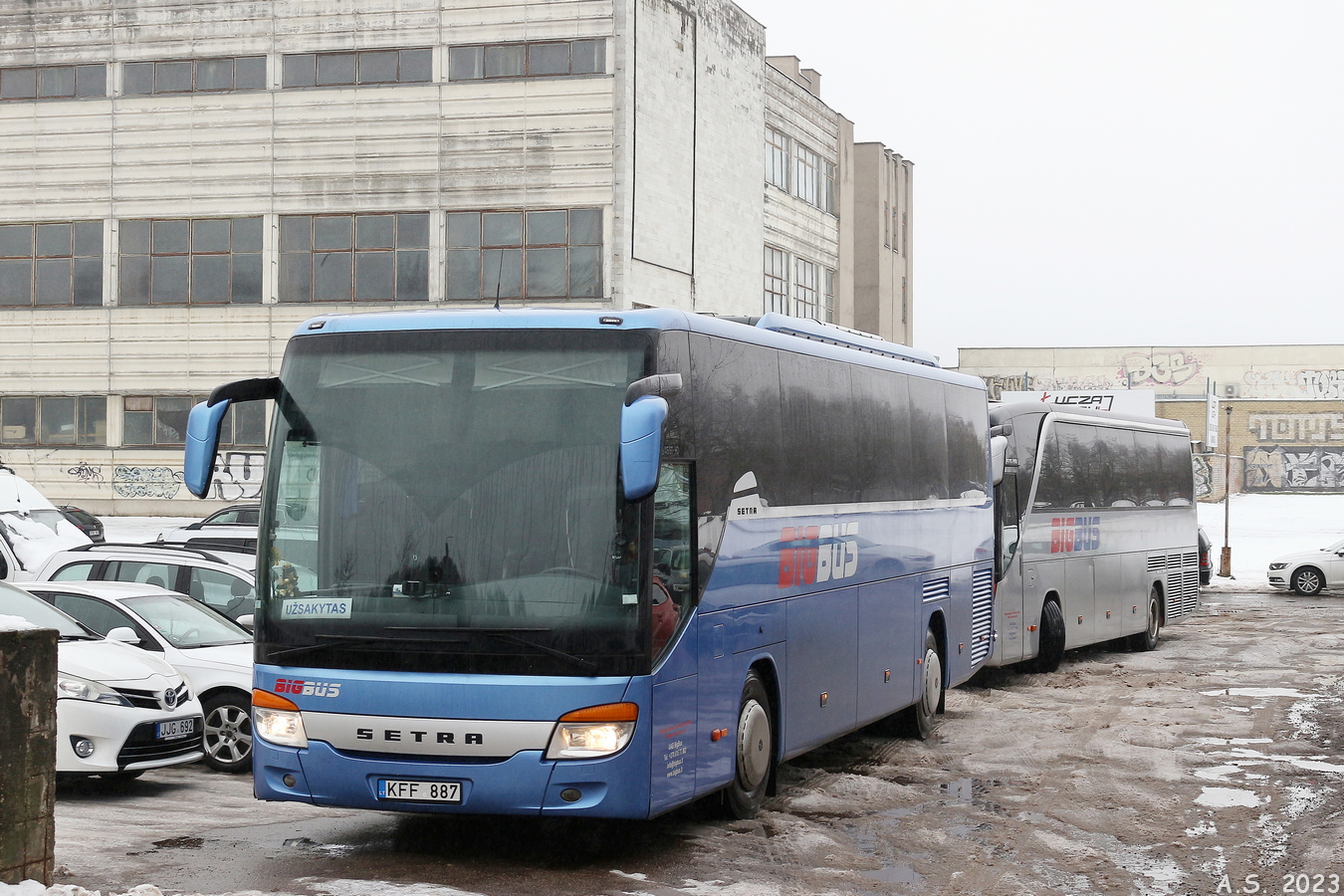 Литва, Setra S415GT-HD № KFF 887