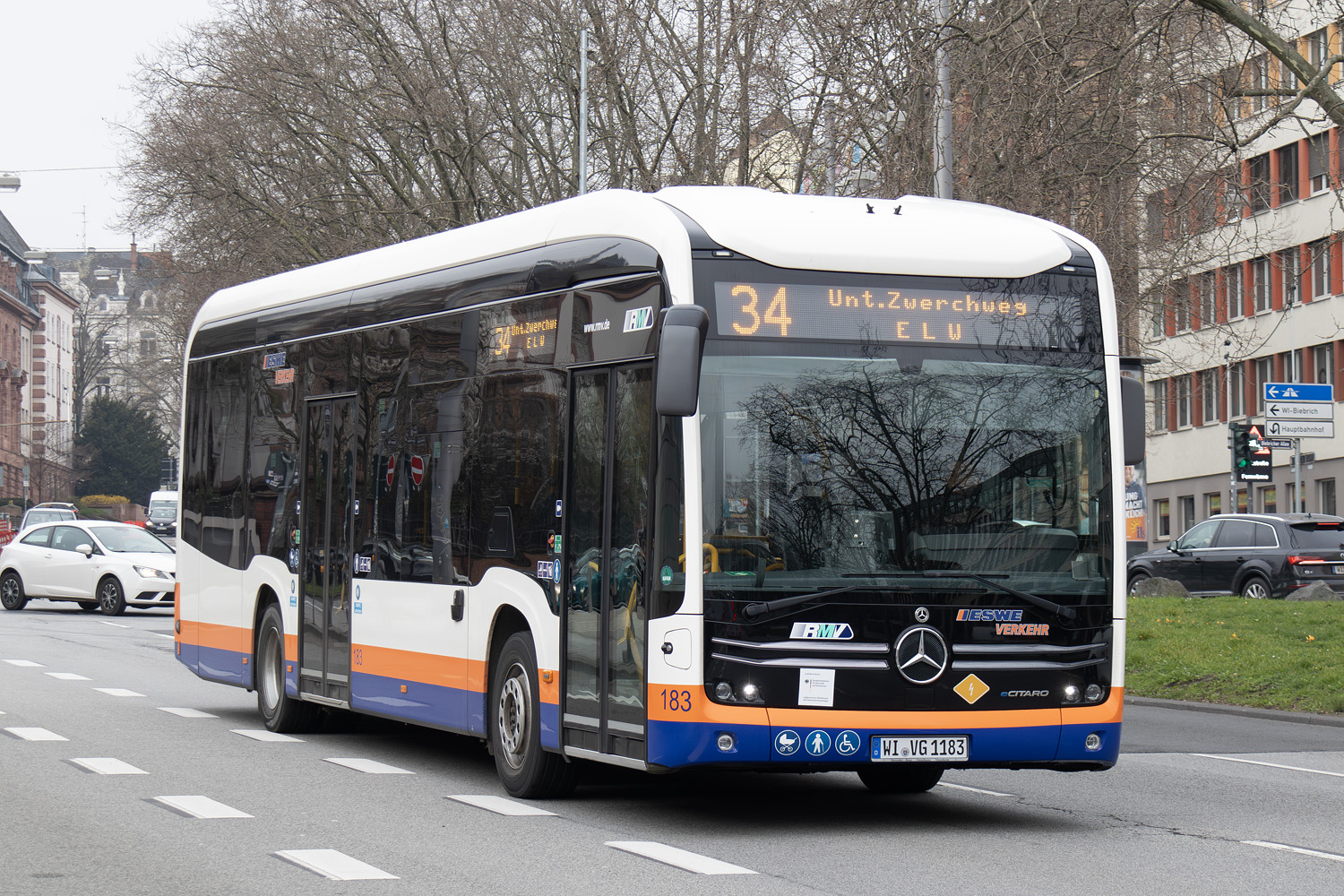 Гессен, Mercedes-Benz eCitaro № 183