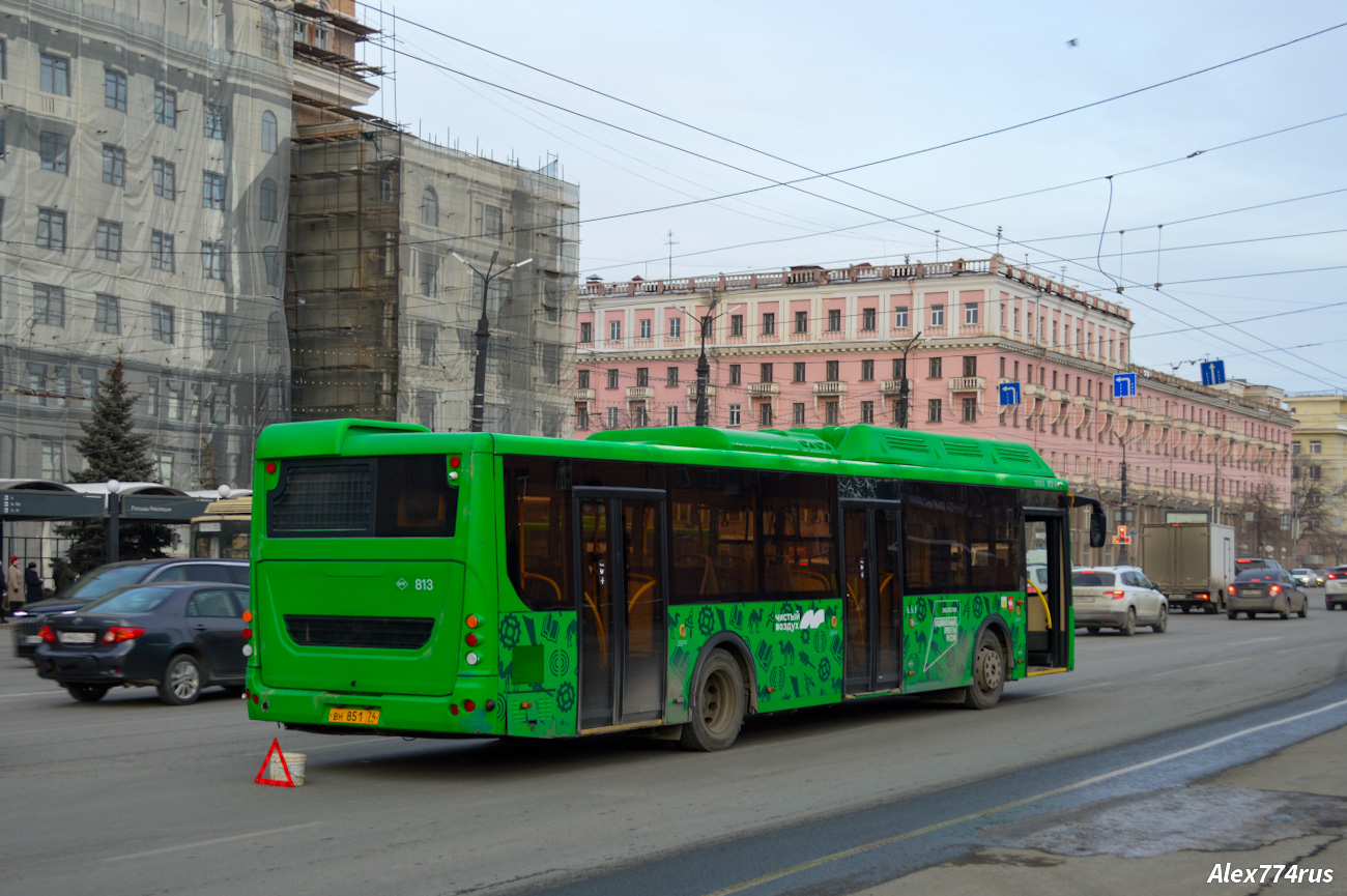 Челябинская область, ЛиАЗ-5292.67 (CNG) № 813