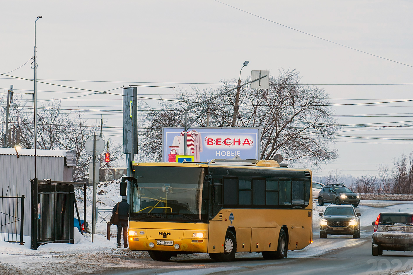 Омская область, MAN A72 Lion's Classic SÜ313 № 190