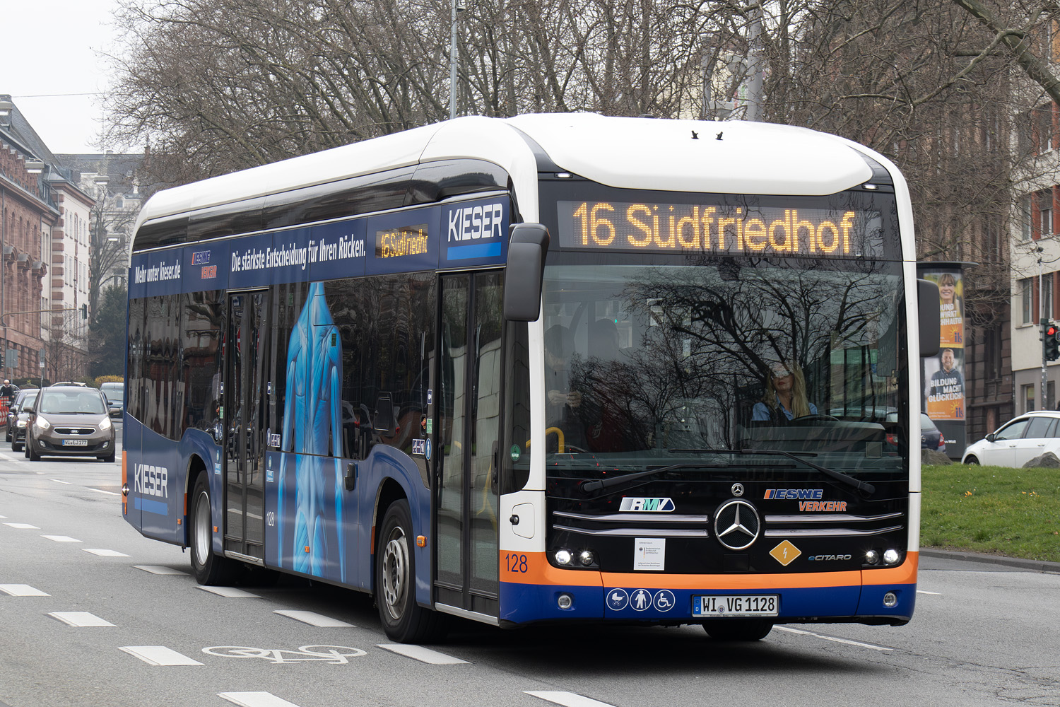 Гессен, Mercedes-Benz eCitaro № 128