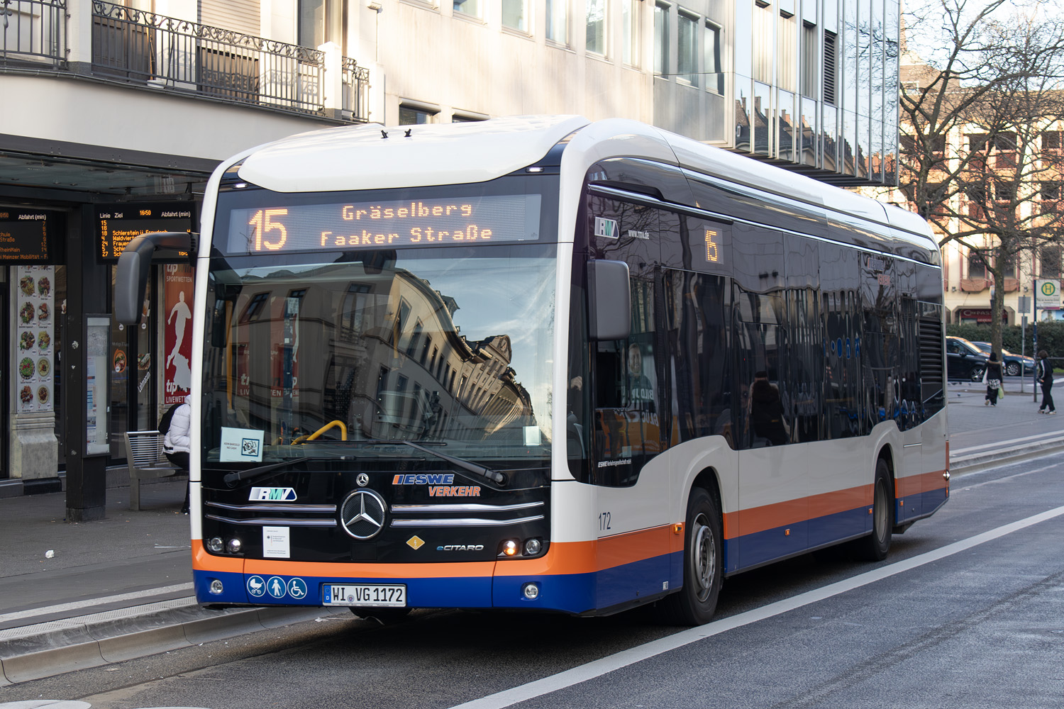 Гессен, Mercedes-Benz eCitaro № 172