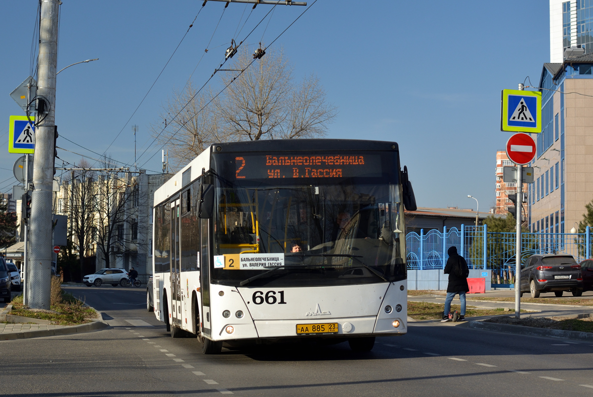 Kraj Krasnodarski, MAZ-206.086 Nr 661