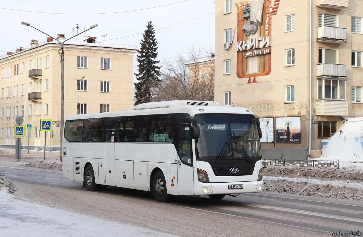 Красноярский край, Hyundai Universe Space Luxury № А 589 РК 124