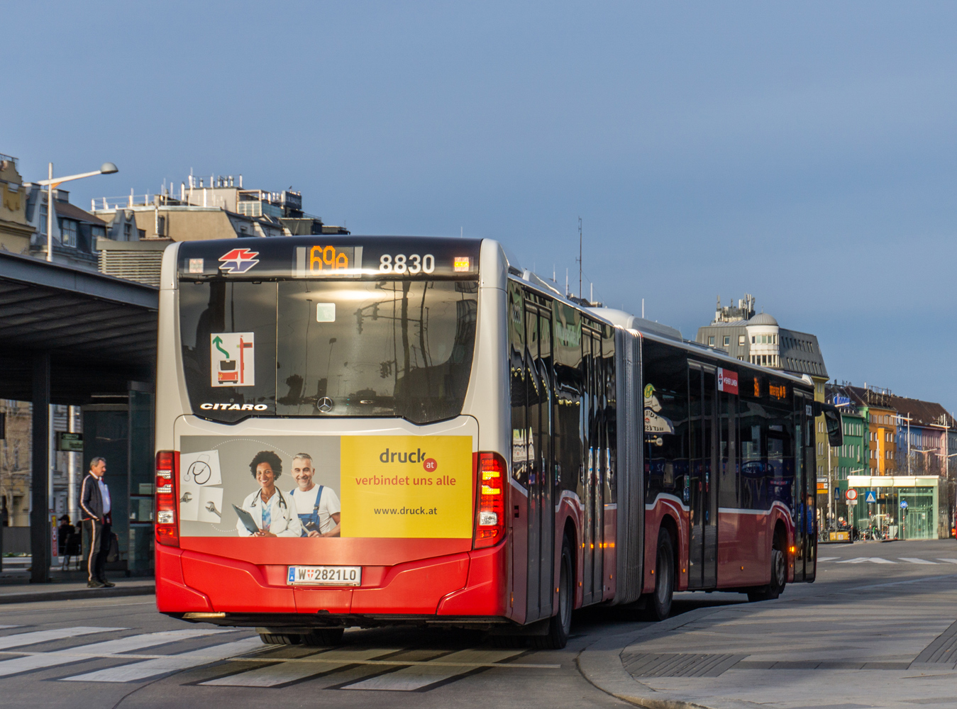 Австрия, Mercedes-Benz Citaro C2 G № 8830