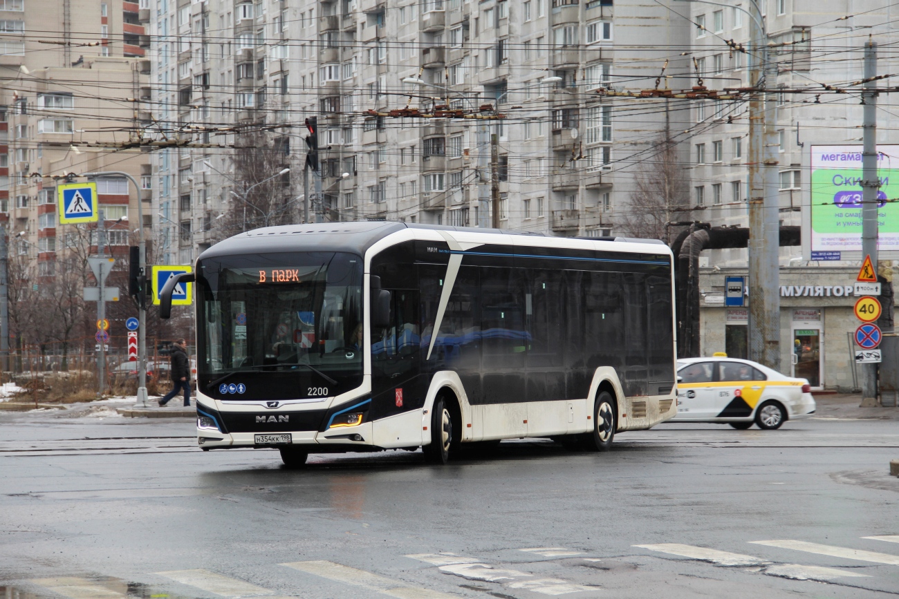 Санкт-Петербург, MAN 12C Lion's City 12 E NL367 № 2200