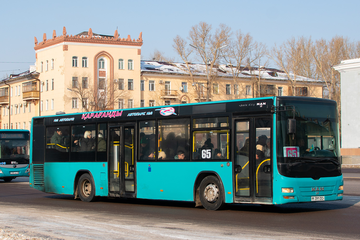 Карагандинская область, MAN A78 Lion's City LE EL283 № M 391 DD