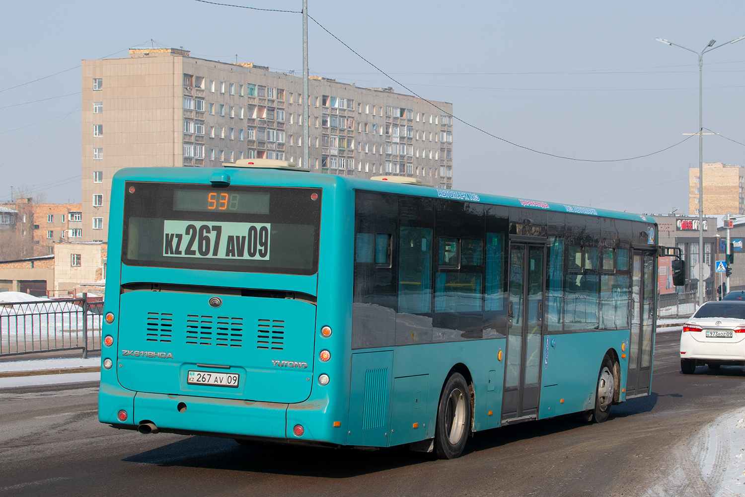 Карагандинская область, Yutong ZK6118HGA (QazTehna) № 267 AV 09