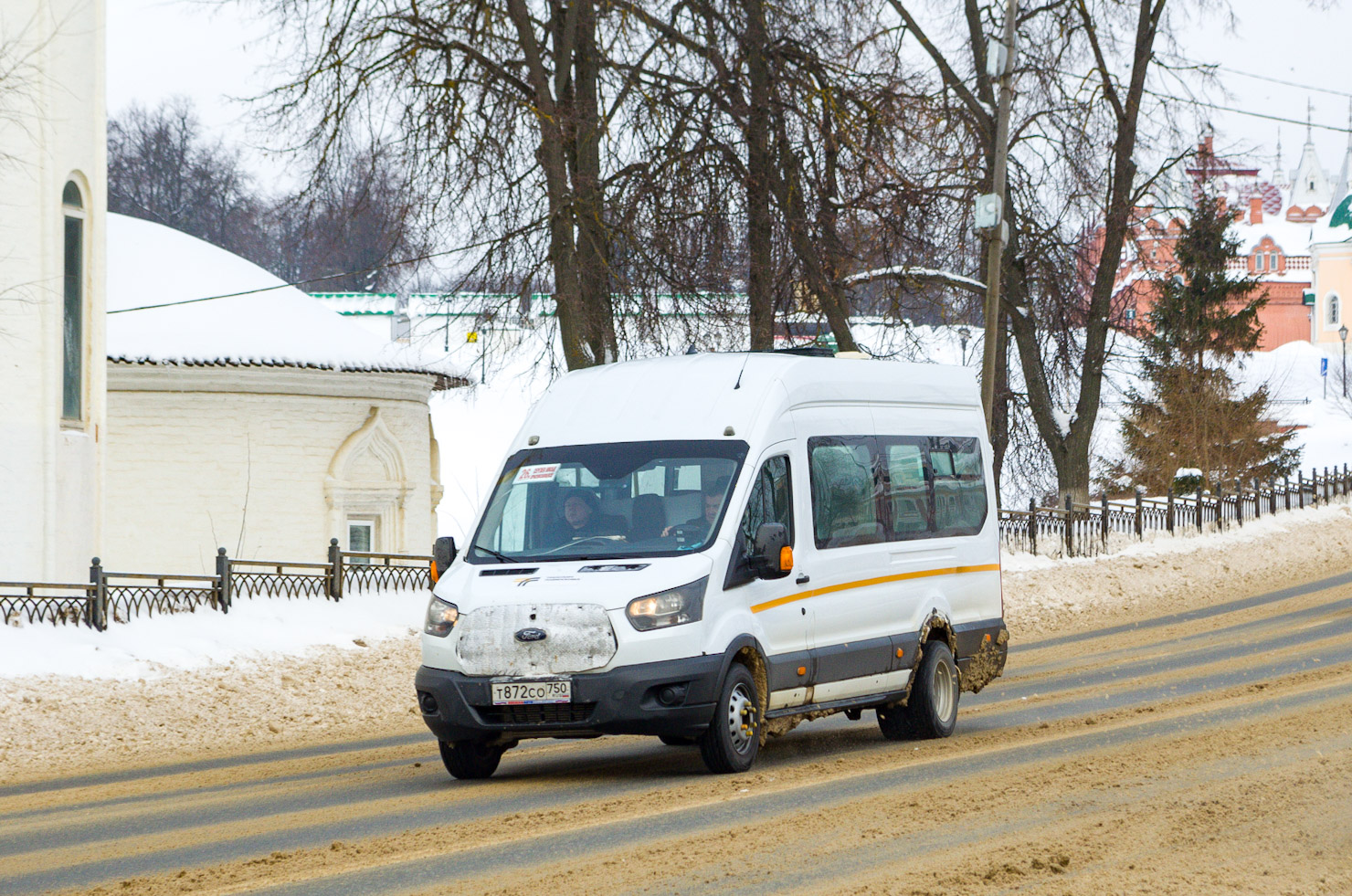 Московская область, Ford Transit FBD [RUS] (Z6F.ESG.) № Т 872 СО 750