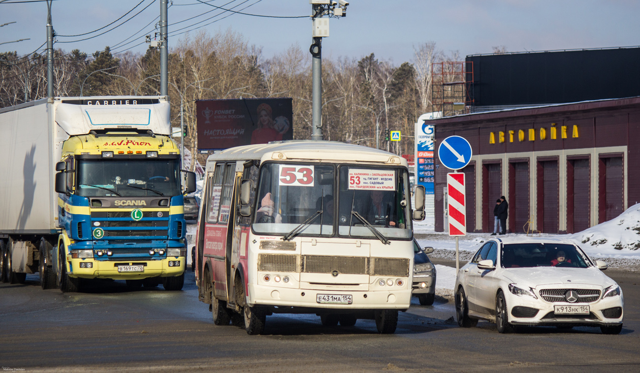 Новосибирская область, ПАЗ-32054 № Е 431 МА 154