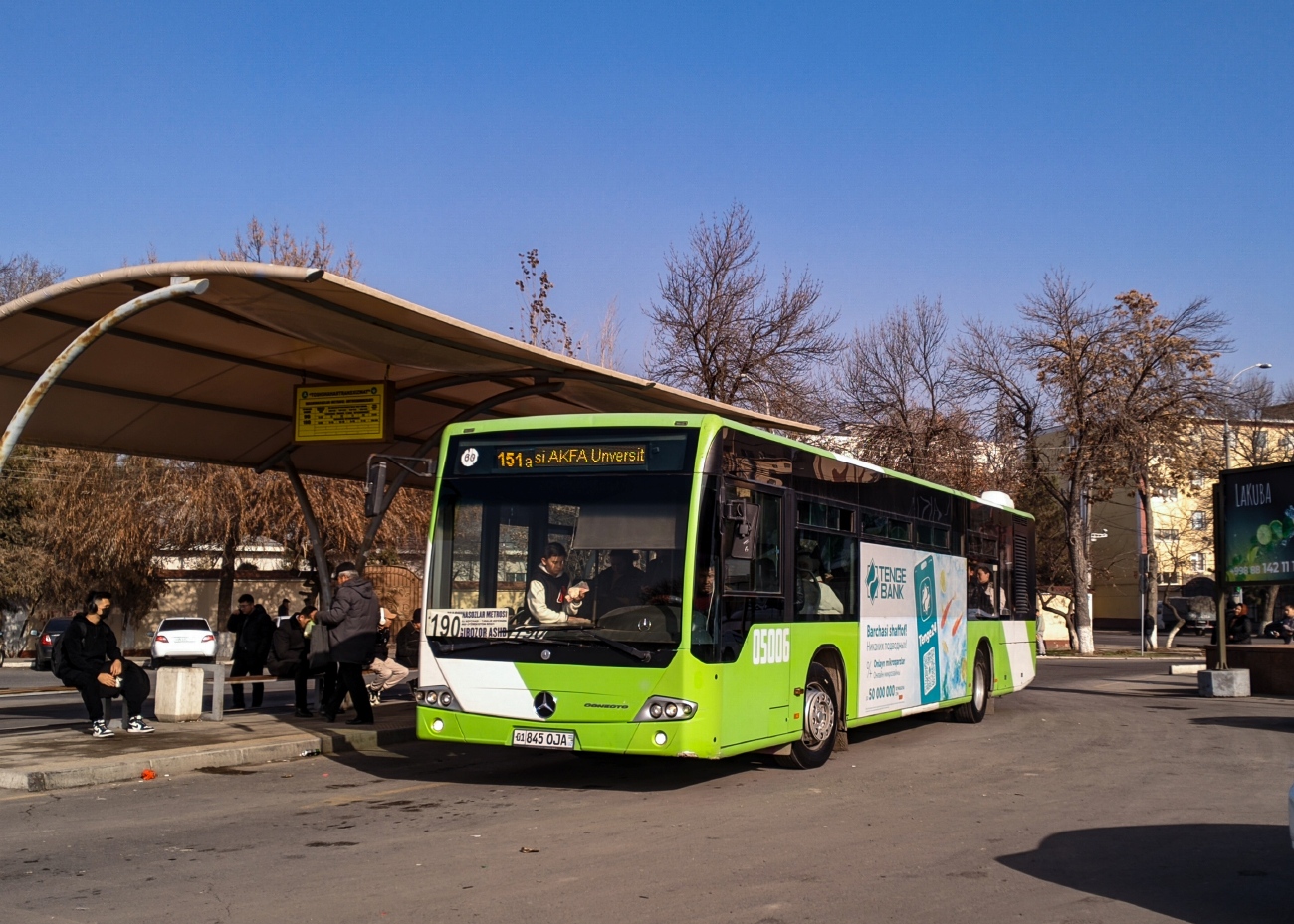 Узбекистан, Mercedes-Benz Conecto II № 05006