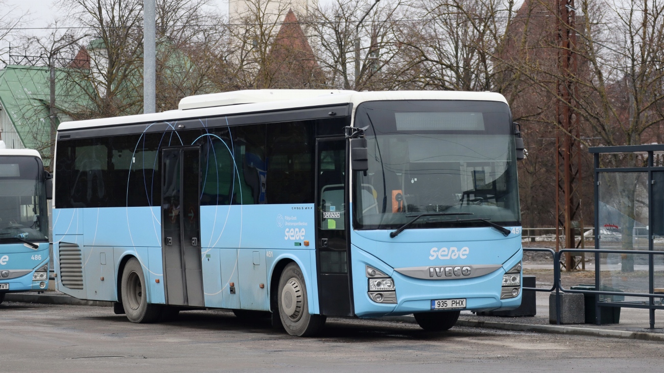 Эстония, IVECO Crossway LINE 10.8M № 451