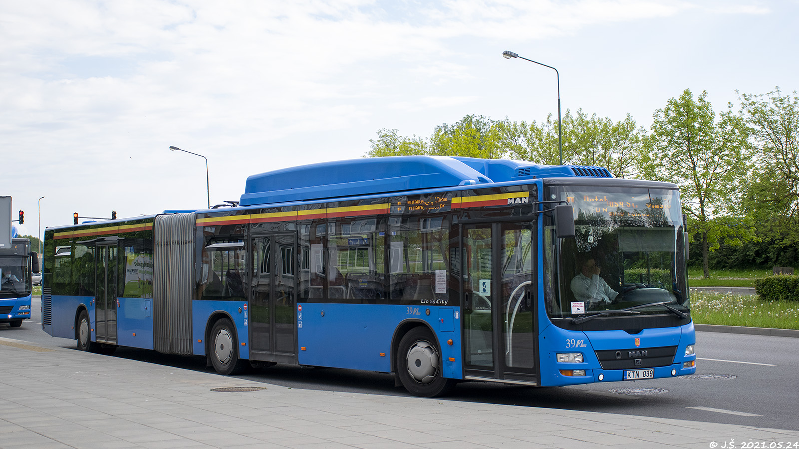 Литва, MAN A23 Lion's City G NG313 CNG № 39