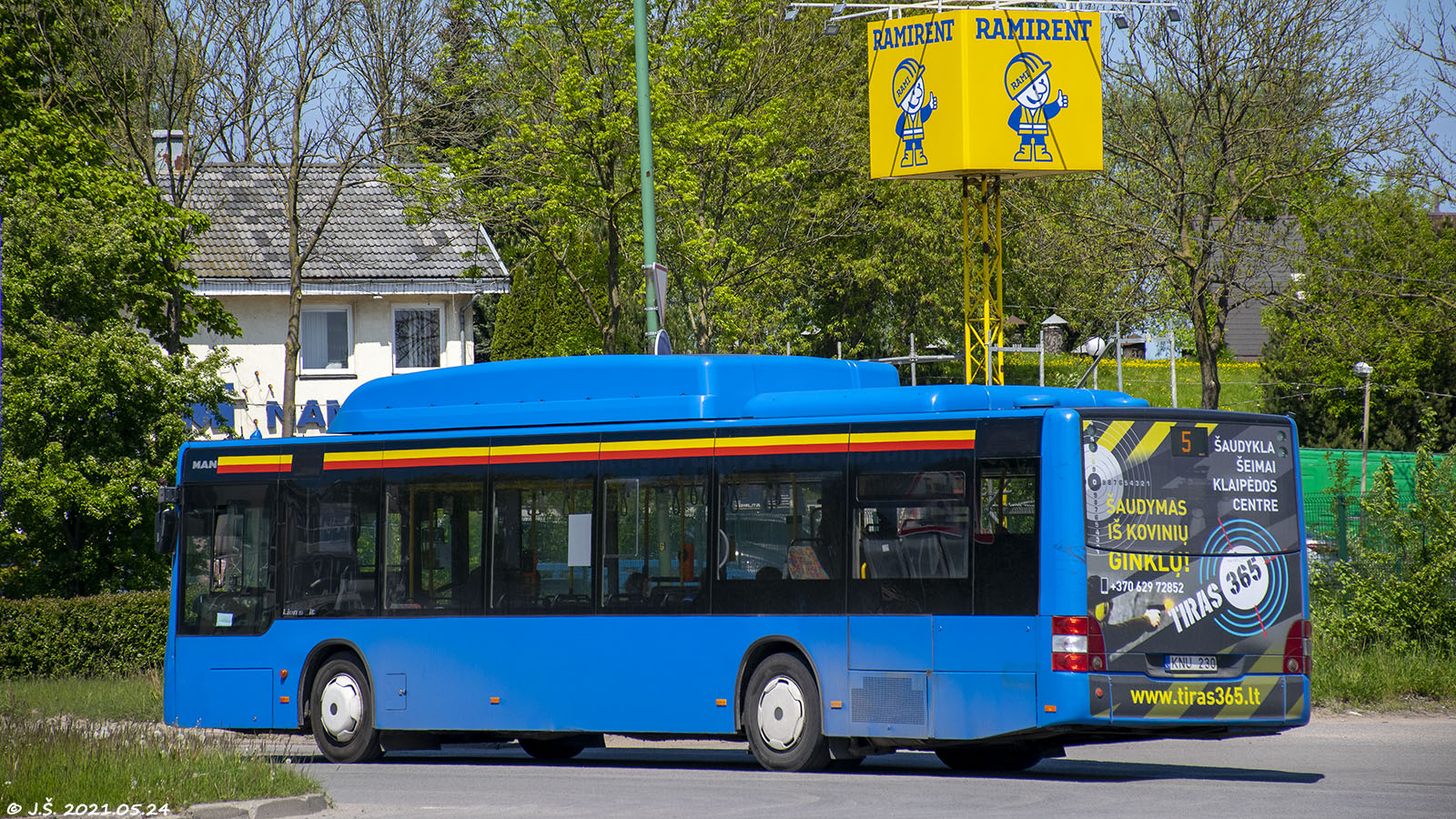 Литва, MAN A21 Lion's City NL313 CNG № 30