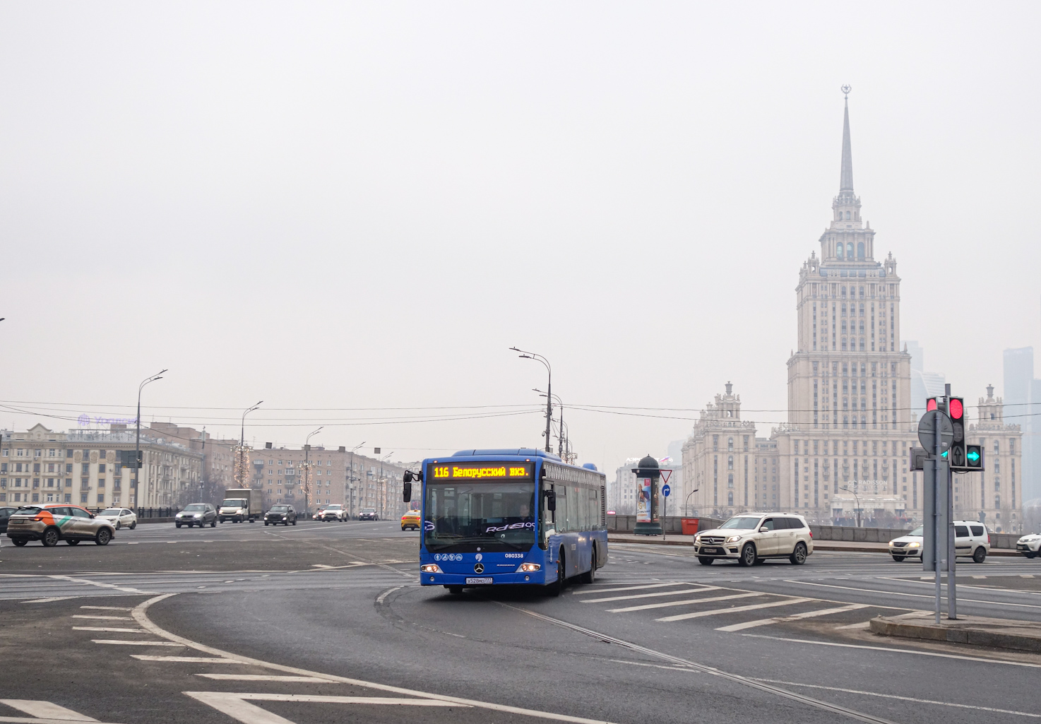 Москва, Mercedes-Benz Conecto II № 080338