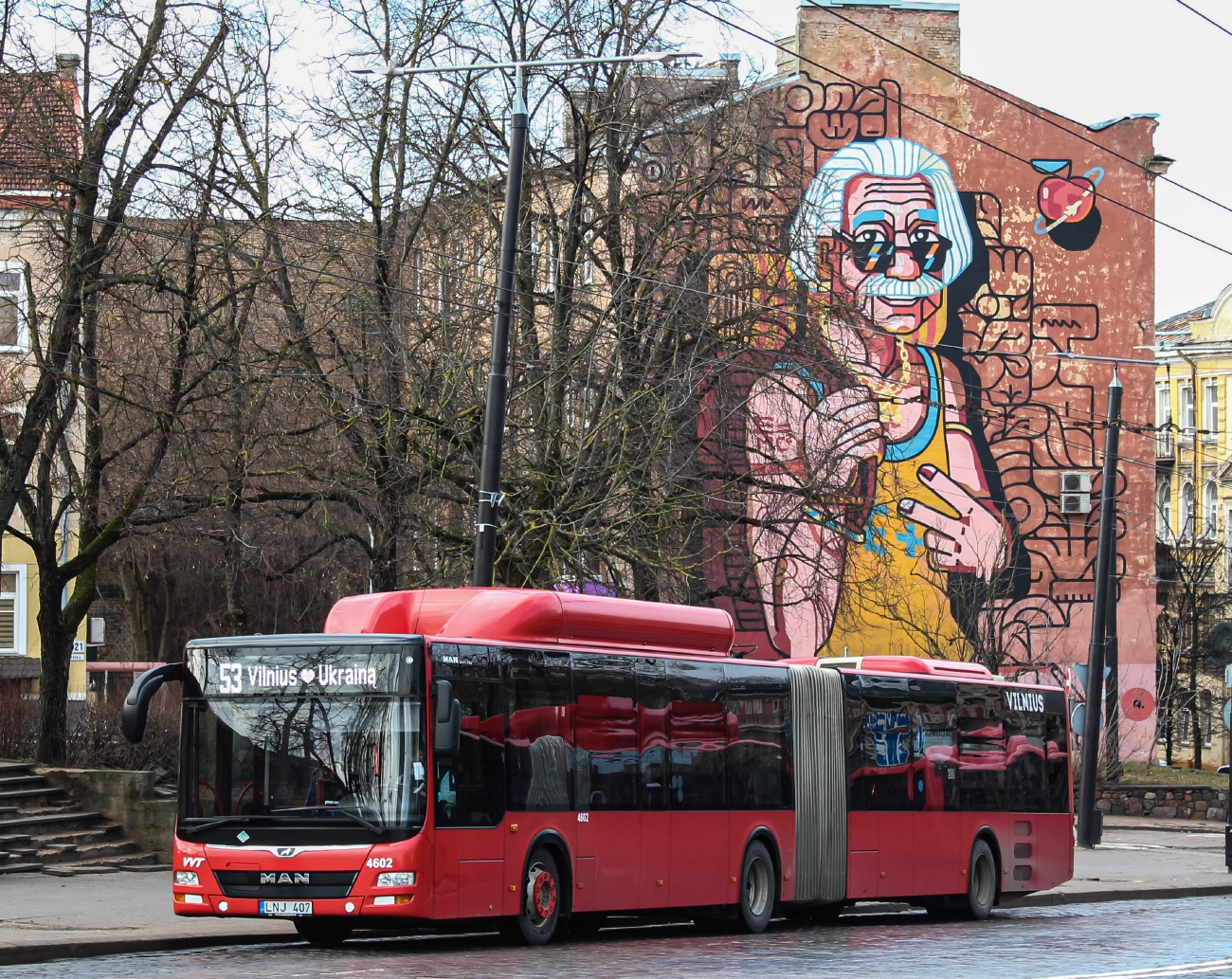 Литва, MAN A23 Lion's City G NG313 CNG № 4602