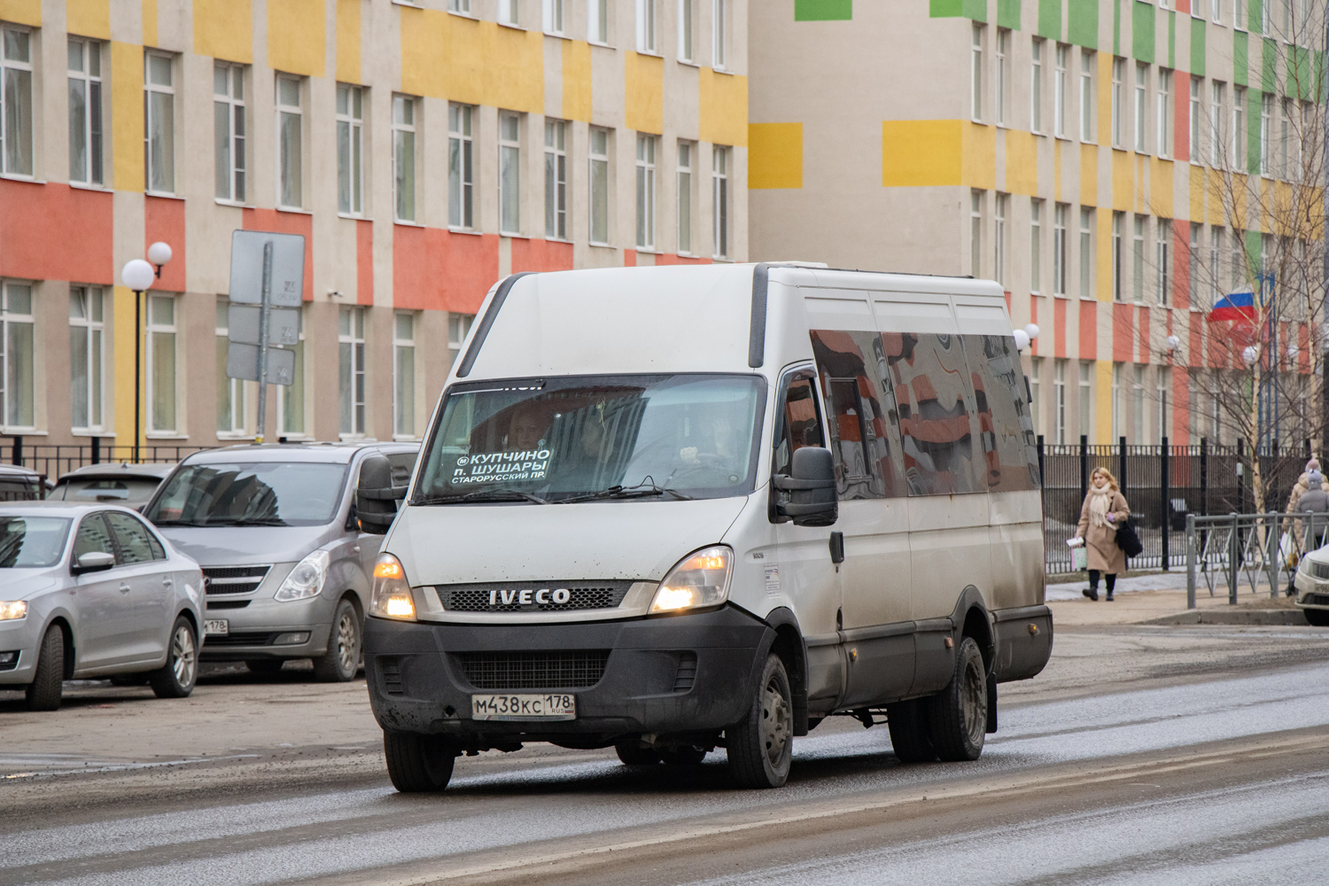 Санкт-Петербург, Нижегородец-2227UT (IVECO Daily) № М 438 КС 178